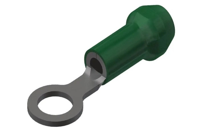Burndy YAE12N1BOX | Nylon Ring Terminal, 14-12 AWG