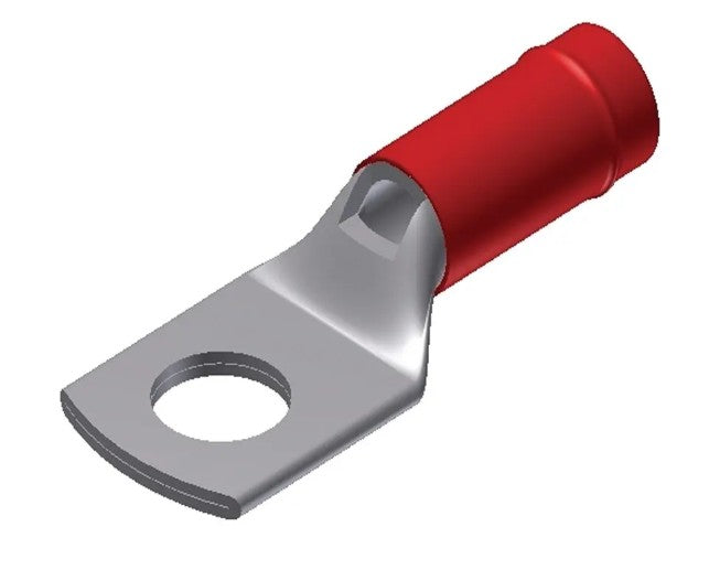 Burndy YAEV2CL | Nylon Ring Terminal, 2 AWG