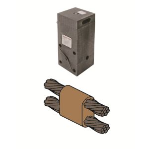 Burndy B1331 | 10047884 | Weld, Welded Connection Mold, Reusable, Connector, Horizontal Parallel Thru Cable