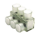 Burndy BIBS2506 | 25018670 | Multi-Tap Connector, CU/AL, 10 AWG to 250 MCM, 600 Volt