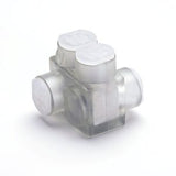 Burndy BIto350 | 25005637 | Unitap, Multiple Tap, 2 Port, Aluminum, Insulated, Clear, 10 SOL, 350 MCM