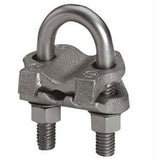Burndy GAR2429 | 260790 | Ground Clamp, (1) Cable Parallel or 90-Degree to Pipe, Copper Alloy, 5 Inch IPS