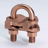 Burndy GAR1626 | 260340 | Ground Clamp, (1) Cable Parallel or 90-Degree to Pipe, Copper Alloy, 1-1/4 Inch IPS