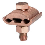 Burndy GC2929 | 264172 | Ground Clamp (2) Cable Parallel to Bar with Spacer Copper Alloy