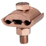 Burndy GC2929 | 264172 | Ground Clamp (2) Cable Parallel to Bar with Spacer Copper Alloy