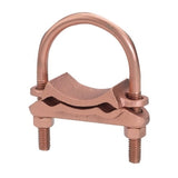 Burndy GD2129 | 264244 | Ground Clamp, (2) Cable Parallel to Pipe or Rod, Copper Alloy, 3-1/2 Inch IPS