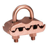 Burndy GK6429 | 264371 | Ground Clamp, (3) Cable Parallel to Pipe, Copper Alloy, 3/8 Inch IPS