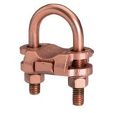 Burndy GP6429 | 264428 | Ground Clamp, (2) Cable 90-Degree to Pipe, Copper Alloy, 3/8 Inch IPS
