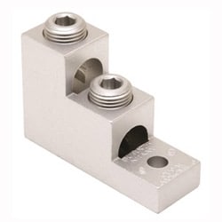 Burndy K11A34U2 | 392024 | Mechanical Terminal, Aluminum, Tin Plated, 1/4 Inch, Hex Socket, CU/AL