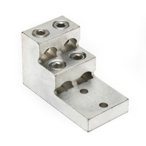 Burndy K22A36U2 | 392033 | Mechanical Terminal, Aluminum, Tin Plated, 3/8 Inch, Hex Socket, CU/AL