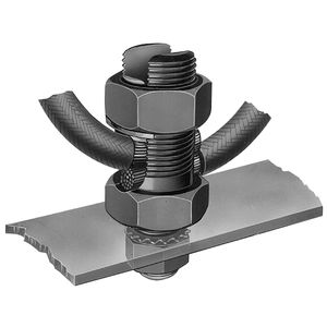 Burndy K2C23 | 276205 | Grounding Post, Cable to Flat Surface, Copper Alloy