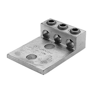 Burndy K3A27U2N | 392038 | Mechanical Terminal, Aluminum, Tin Plated, 1/2 Inch, Hex Socket, CU/AL