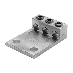 Burndy K3A36U4N | 391122 | Mechanical Terminal, Aluminum, Tin Plated, 1/2 Inch, Hex Socket, CU/AL