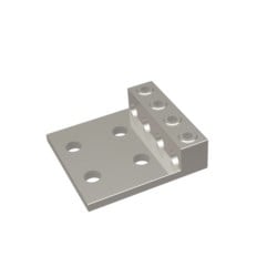 Burndy K4A29U4N | 392041 | Mechanical Terminal, Aluminum, Tin Plated, 9/16 Inch, Hex Socket, CU/AL