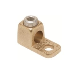 Burndy KA8C | 390205 | Mechanical Terminal, Copper, 1/4 Inch, Hex Socket, CU