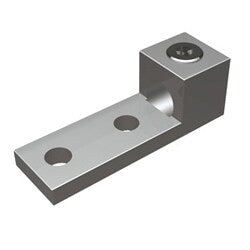 Burndy KKA31U2N | 392043 | Mechanical Terminal, Aluminum, Tin Plated, 1/2 Inch, Hex Socket, CU/AL