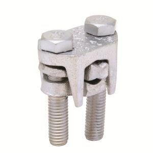 Burndy KVSU44 | 120480 | Oklip, Two Bolt, Swivel with Spacer Mechanical Cable Tap, Copper, 1000 MCM