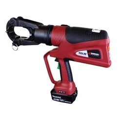 Burndy PAT46LWL5 | 50067993 | 15-ton, Light Weight Latch Head, Hydraulic Self-Contained with 120V Charger, 18V Lithium-Ion, 5.0AH