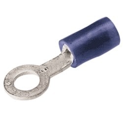 Burndy TN146 | 520440 | INSULUG, Terminal, Ring, Insulated, 300V, No 4 to No 6, 16 to 14 AWG