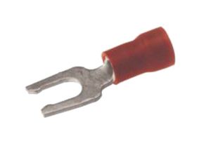 Burndy TP166LF | 509058 | Locking fork Tongue, 22 AWG SOL, 18 AWG STR, No 6 Stud