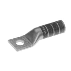 Burndy YA4CTC38 | 26001274 | Copper Compression Lug, 1 Hole without inspection Window, 4AWG, 3/8 Inch