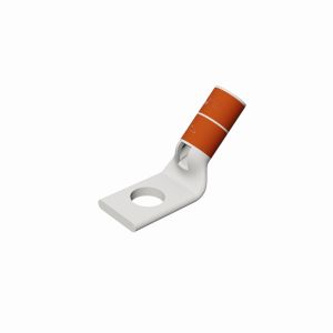 Burndy YA2CL445 | 50228F | Lug, Compression, Copper, 5/16 Inch, 1 Hole, 2 AWG STR, Brown