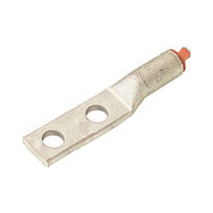 Burndy YA34A5 | 534032 | Hylug, Lug, Compression, Aluminum, 3/8 Inch, 2 Holes, 500 MCM, Pink