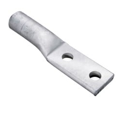 Burndy YA2CA9 | 534172 | Hylug, Lug, Compression, Aluminum, 1/2 Inch, 2 Holes, 2 AWG, Pink