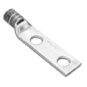 Burndy YA6C2 | 502180 | Hylug, Lug, Compression, Copper, 1/4 Inch, 2 Holes, 6 AWG, Blue