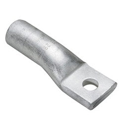Burndy YA6CA3 | 534213 | 1 Hole Aluminum Lug Standard Barrel 6 AWG 3/8 Inch Stud Size ROHS