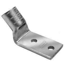 Burndy YA6CL2TC14E245 | 26001516 | Copper Compression Terminal, 2 Holes with Inspection Window, Standard Barrel