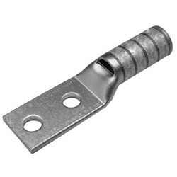 Burndy YAV102TC10 | 518204 | Hylug, Lug, Compression, Copper, No 10, 2 Holes, 10 AWG