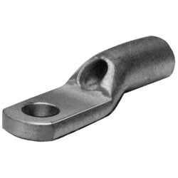 Burndy YAV10BOX | 515150 | Copper Compression Lug, Bevel Entry, 1 Hole with Inspection Window, Standard Barrel