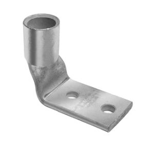 Burndy YAV25L2TC14FX90 | 518454 | Compression Lug, Standard/90 Degree Barrel, CU Conductor, 2 Holes