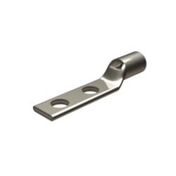 Burndy YAV4CL2NT14FX | 10007475 | 2 Hole Flex Lug Stranded Barrel Narrow tong 4 Str/4 Solid 1/4 Inch Stud 5/8 Inch
