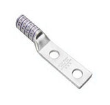 Burndy YAZ252TC14E1 | 25015936 | Compression Lug, 1.38 Inch/Long, Skived Barrel, 1/0 AWG STR