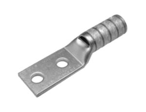 Burndy YAZV6C2TC38FX | 25015221 | Compression Lug, Long Barrel, CU Conductor, 6 AWG STR