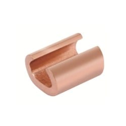 Burndy YC28C26 | 148600 | Copper Compression C-Tap, 3/0 AWG (Sol)-4/0 AWG (STR) (Run), 1/0 AWG (Sol)-2/0 AWG (STR) (Tap)