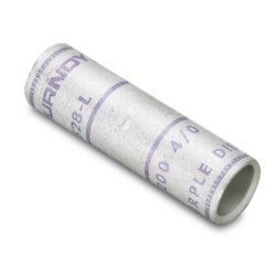 Burndy YS28LBOX | 518675 | Hylink, Splice, Butt, Compression, Copper, 4/0 AWG, Purple, 2.12 Inch