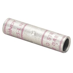 Burndy YS25LBOX | 518600 | Hylink, Splice, Butt, Compression, Copper, 1/0 AWG, Pink, 2.08 Inch