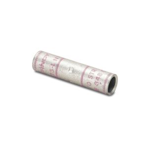 Burndy YS25LBOX | 518600 | Hylink, Splice, Butt, Compression, Copper, 1/0 AWG, Pink, 2.08 Inch