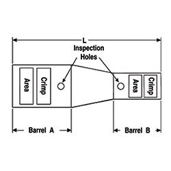 Burndy YSR44FX34FXLKITC | Hyreducer(Tm) In-Line Reducer Splice Kit for Telecommunications Applications