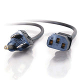 C2G CG03129 | 3ft (0.9m) 18 AWG Universal Power Cord (NEMA 5-15P to IEC320C13) (TAA Compliant)