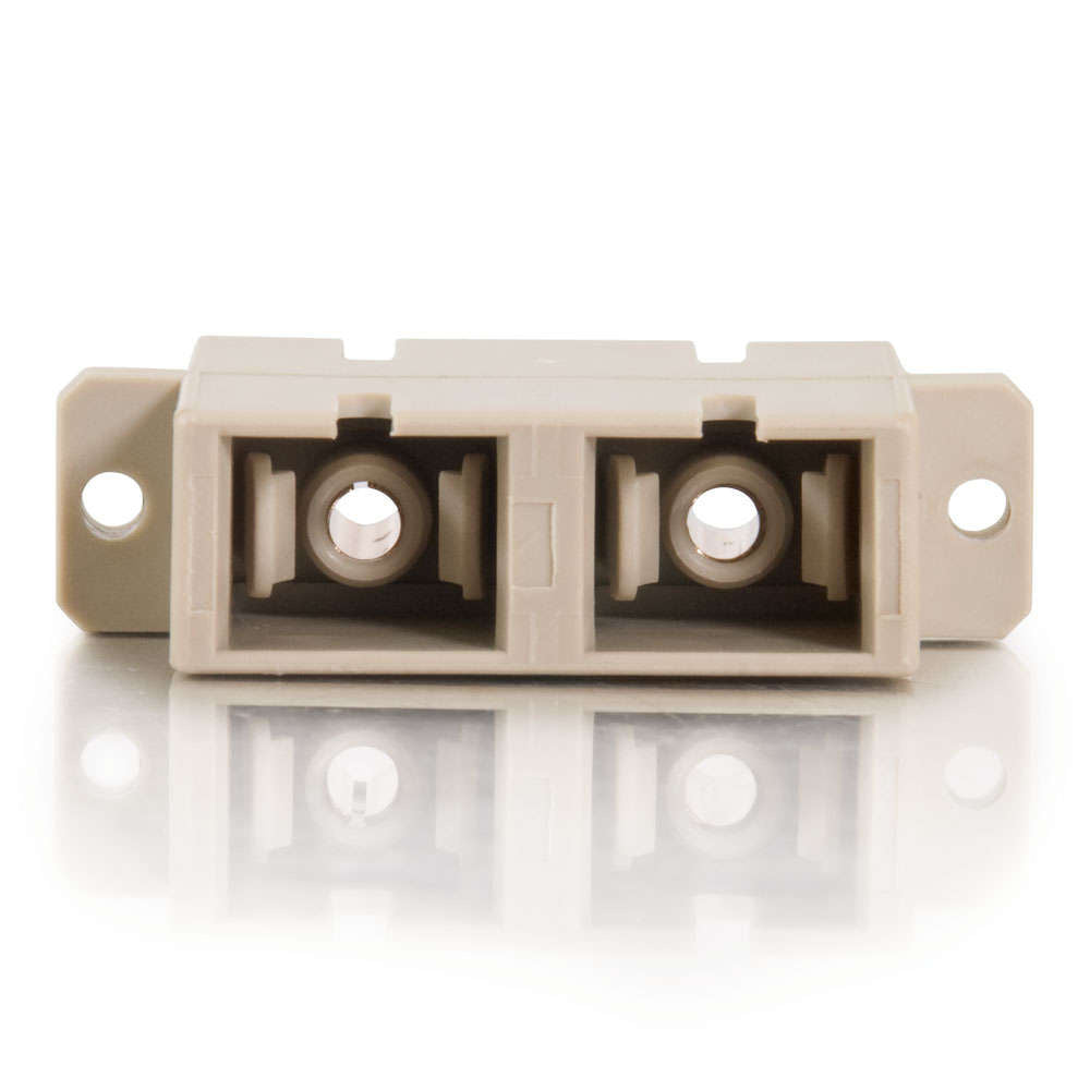 C2G 27098 | SC Female to SC Female Duplex Fiber Optic Adapter