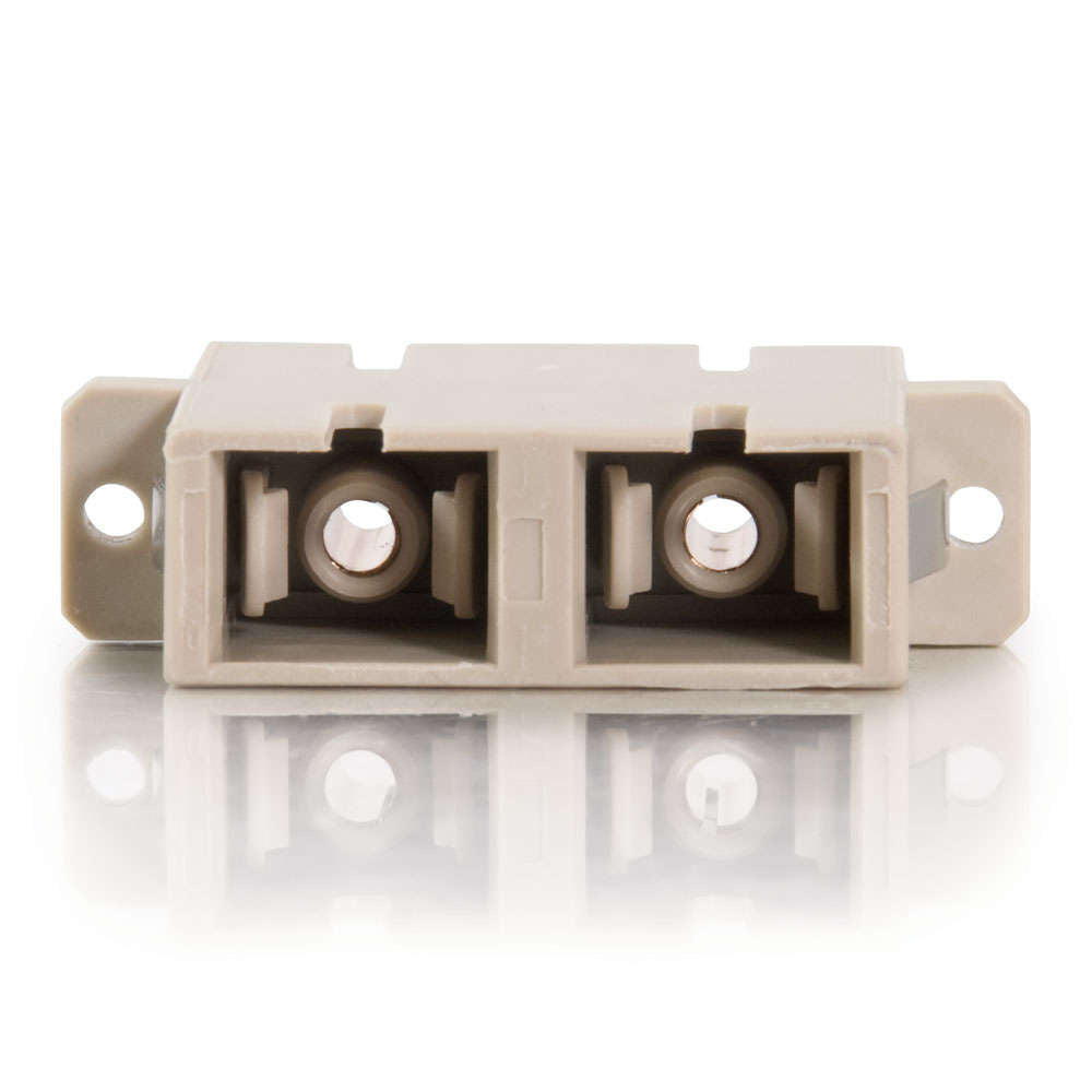 C2G 27098 | SC Female to SC Female Duplex Fiber Optic Adapter