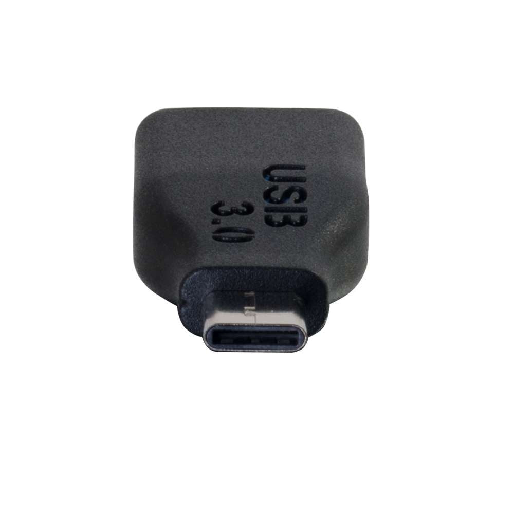 C2G 28868 | USB 3.0 (USB 3.1 Gen 1) USB-C to USB-A Adapter Converter M/F - Black