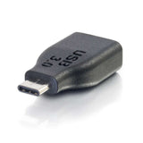 C2G 28868 | USB 3.0 (USB 3.1 Gen 1) USB-C to USB-A Adapter Converter M/F - Black