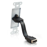 C2G 39710 | HDMI Pass Through Decorative Wall Plate - White