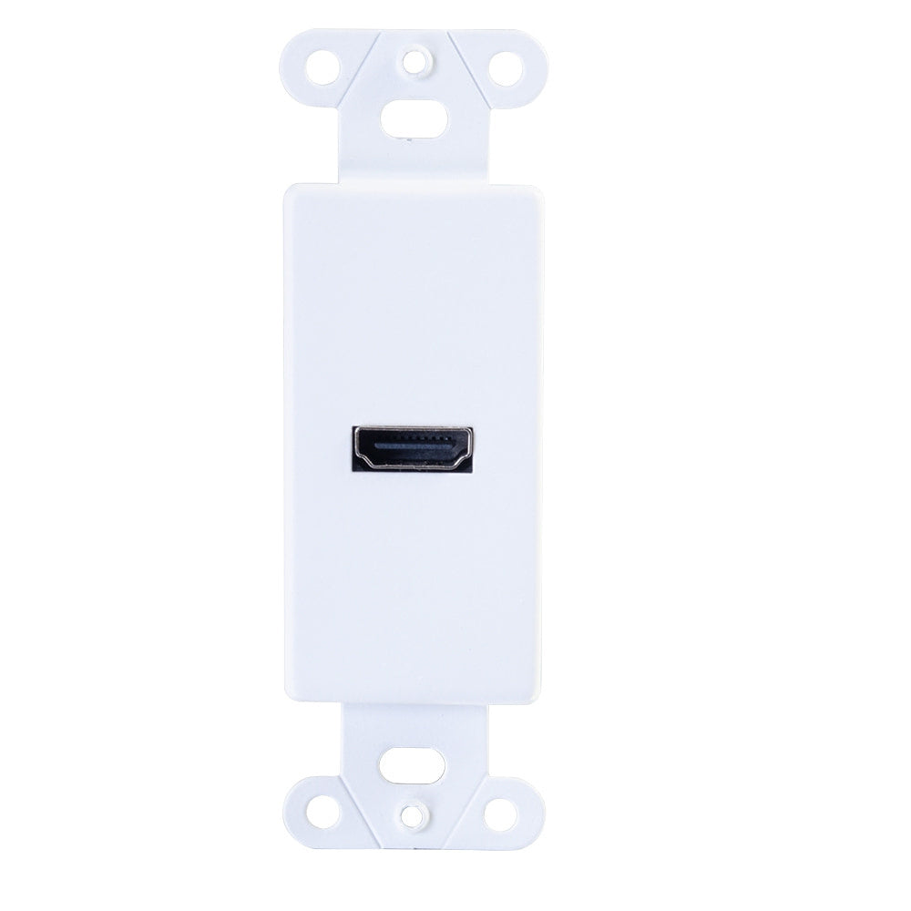 C2G 39710 | HDMI Pass Through Decorative Wall Plate - White