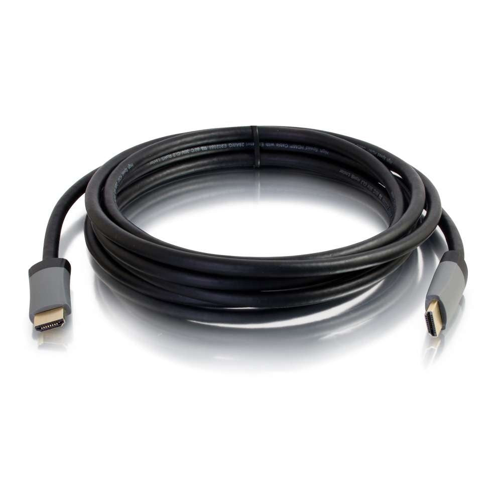 C2G CG42520 | 3.3ft (1m) Select High Speed HDMI Cable with Ethernet 4K 60Hz - In-Wall CL2-Rated